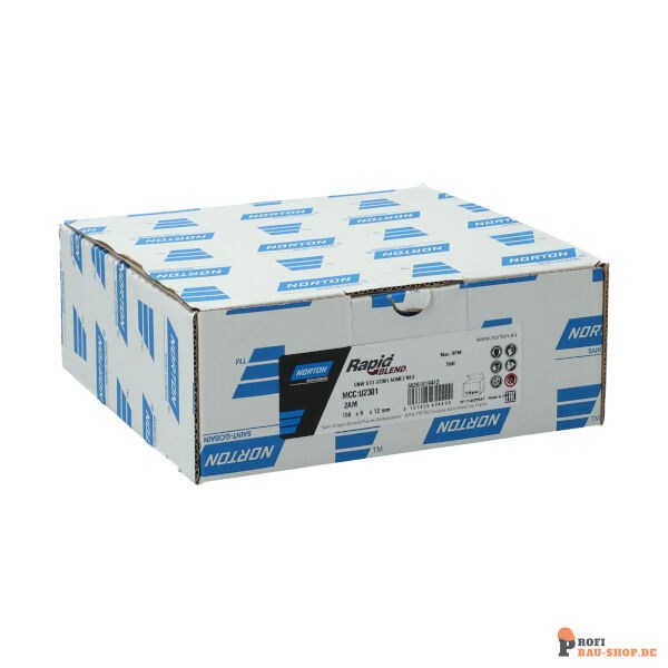 nortonschleifmittel/NORTON_schleifmittel_66261019412 Unified Wheels Norton Nex 150x6x12 Grit MED_138880